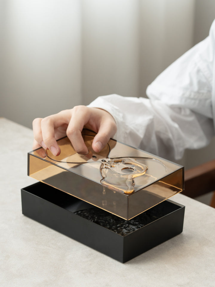 Returning Clouds - Smart Design Gaiwan Tea Set with Convertible Tray