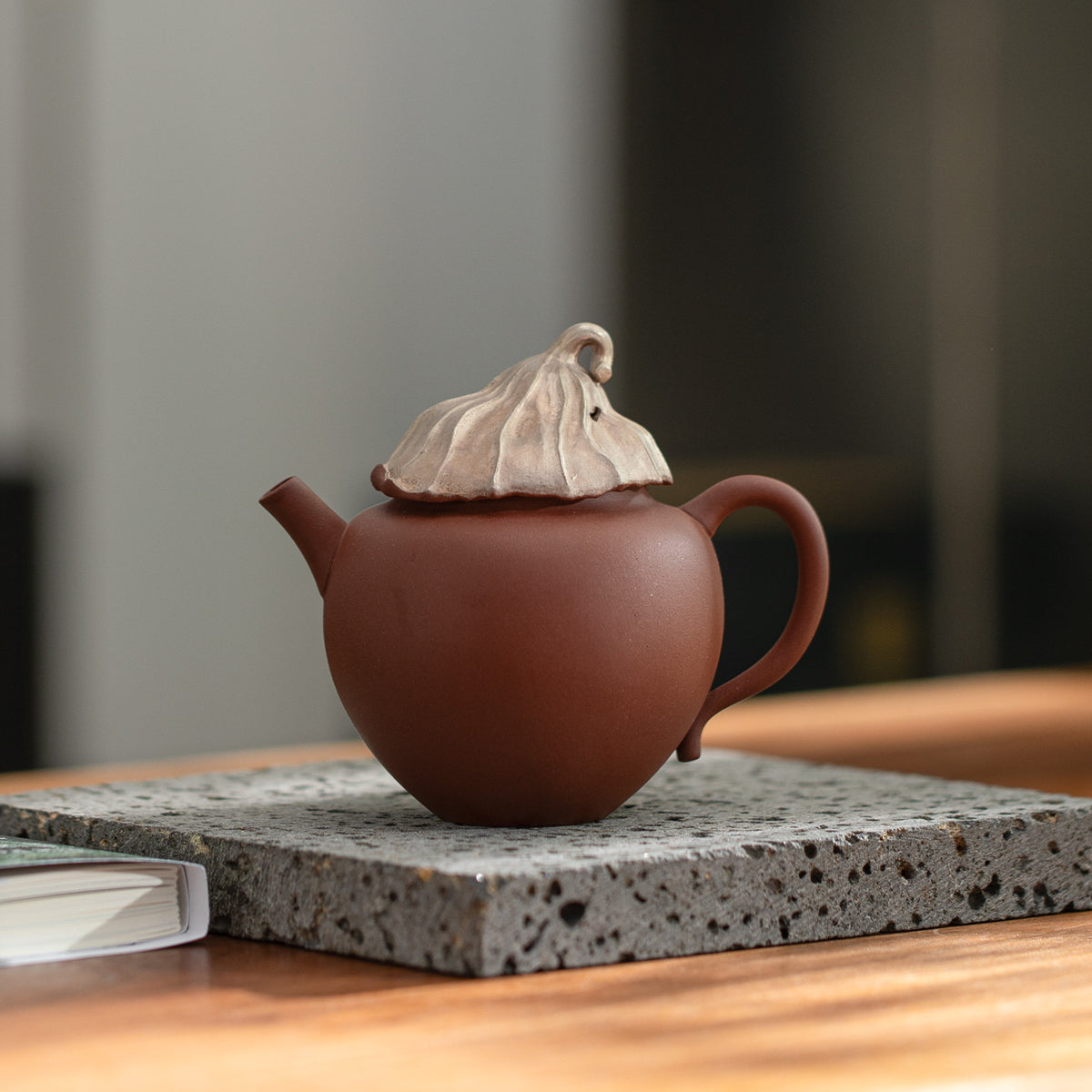 Lotus Heart - 150ml Zisha teapot | Gift for wife - Teaware Space