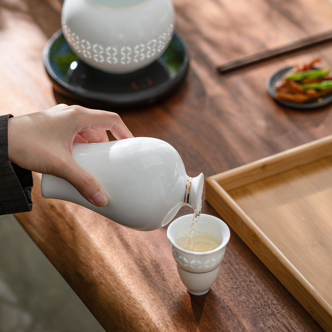 Shadow - Vintage Japanese sake warmer set