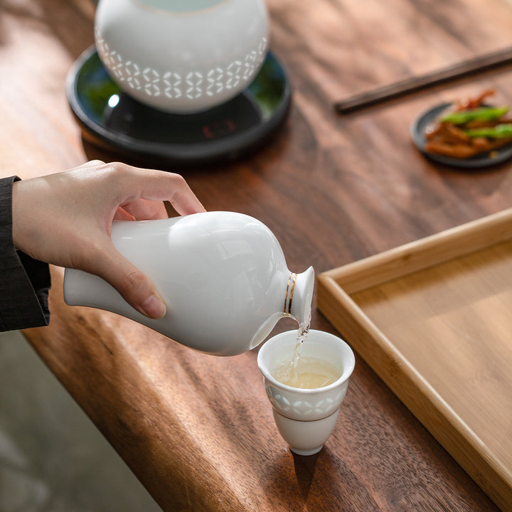 Shadow - Vintage Japanese sake warmer set