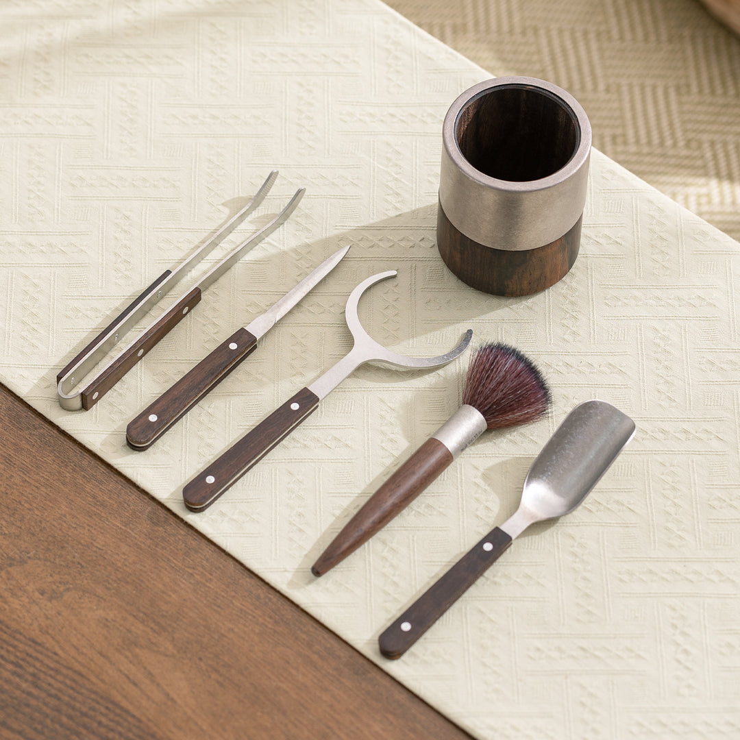 Simplicity | Titanium gongfu tea tool set for tea ceremony