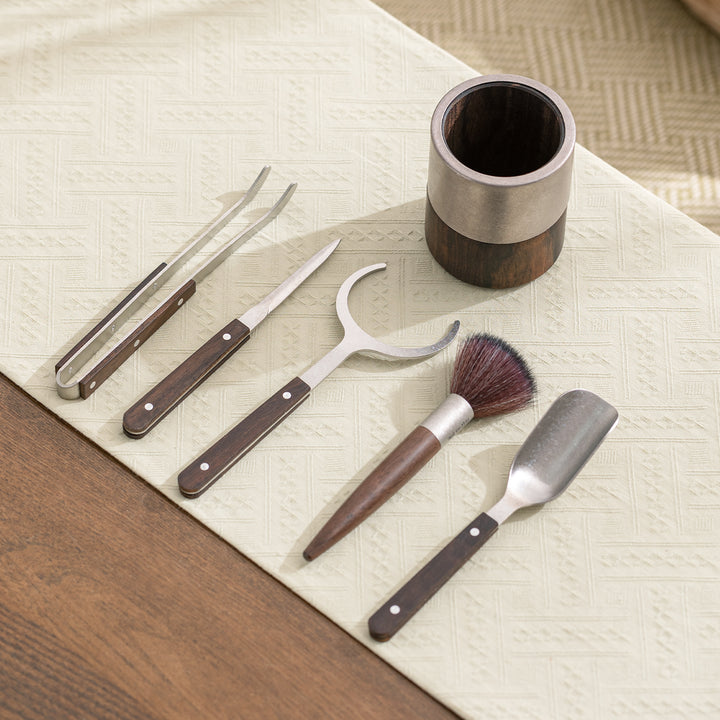 Simplicity | Titanium gongfu tea tool set for tea ceremony