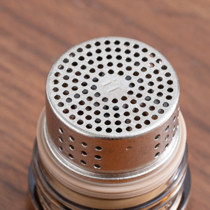 Catch the Time - Mini Blue/Silver Titanium Tea Thermos