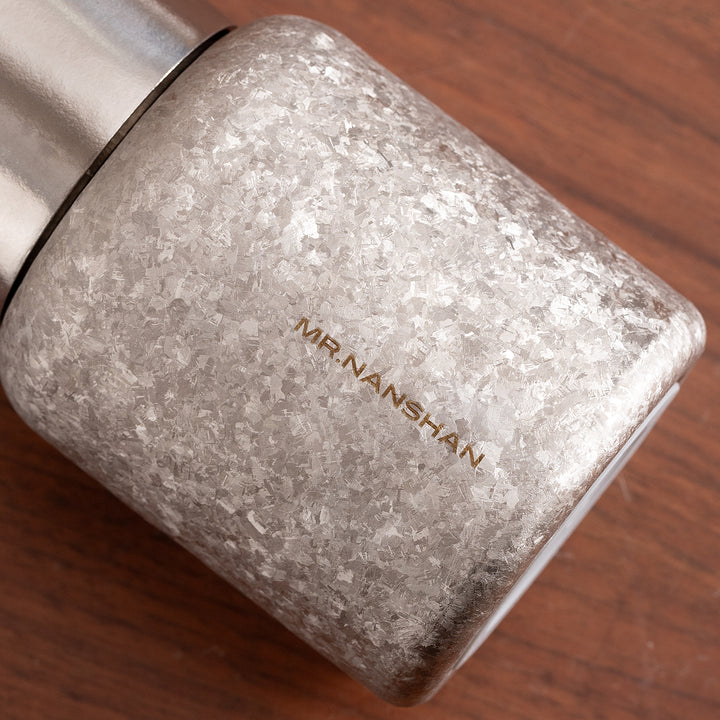 Catch the Time - Mini Blue/Silver Titanium Tea Thermos