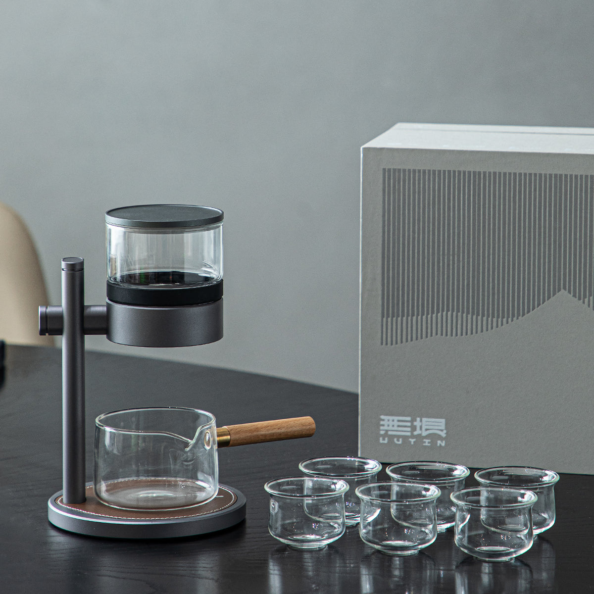 Infinity - Modern Semi-automatic tea and drip coffee set - Teaware Space