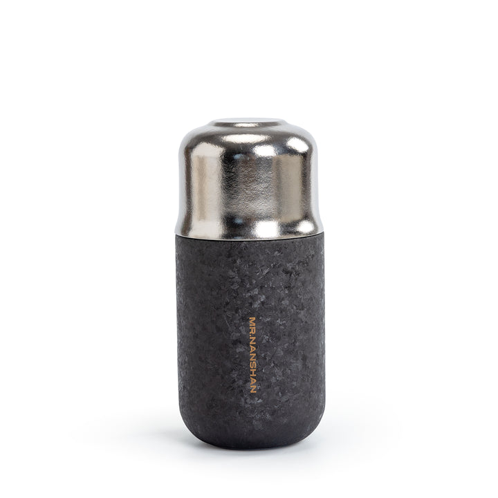 Celestia - Black/Silver Titanium Tea Infuser Bottle