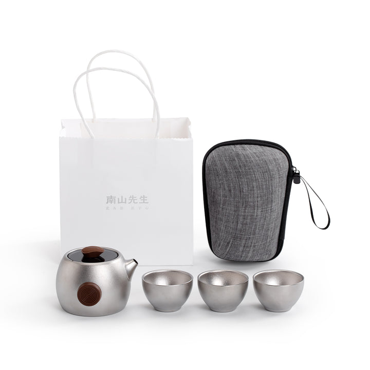 Peace and Calm  - Titanium travel tea set for camping