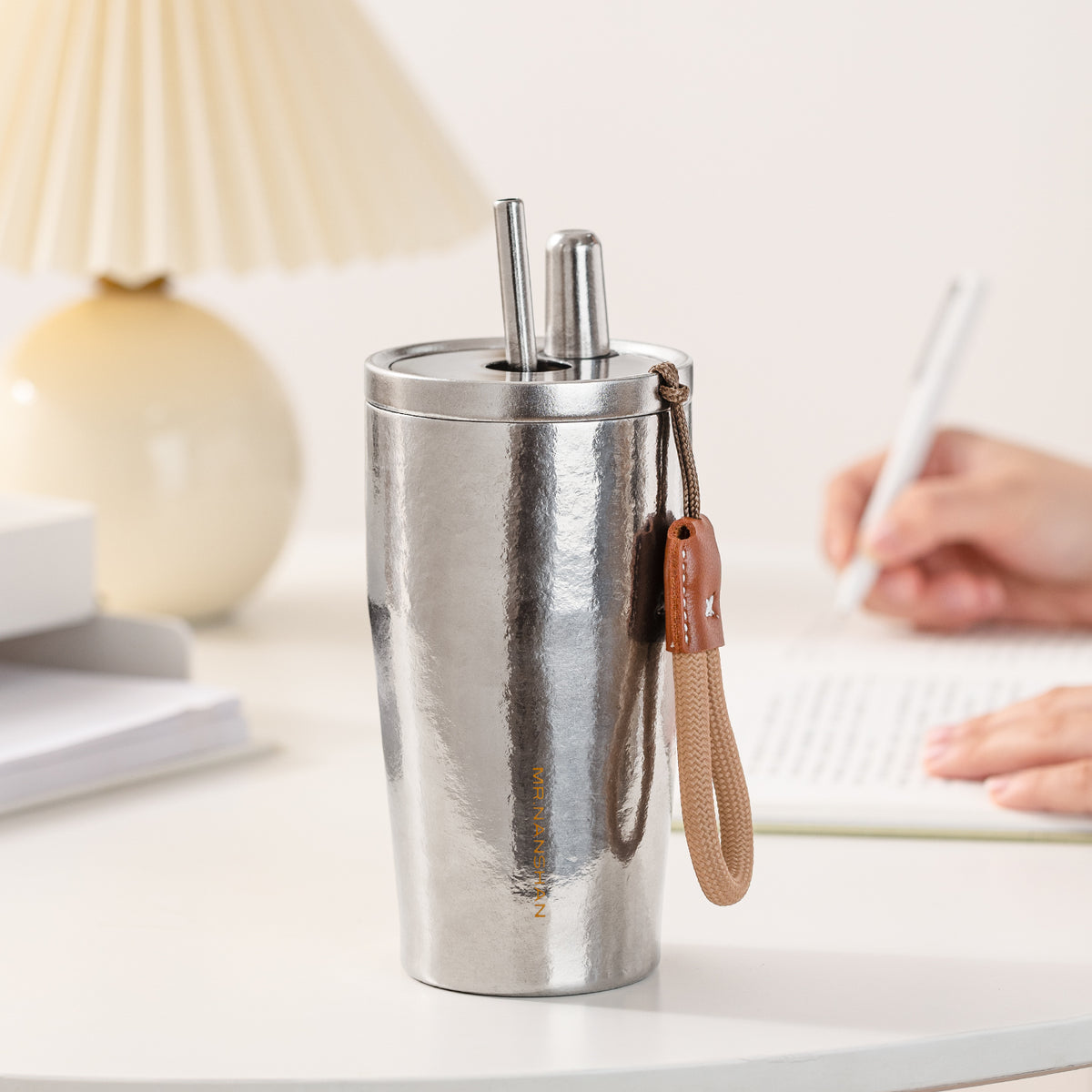 Wildview - 15 oz Titanium water bottle with straw - Teaware Space