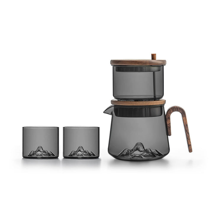 See the mountain - Magic teapot set