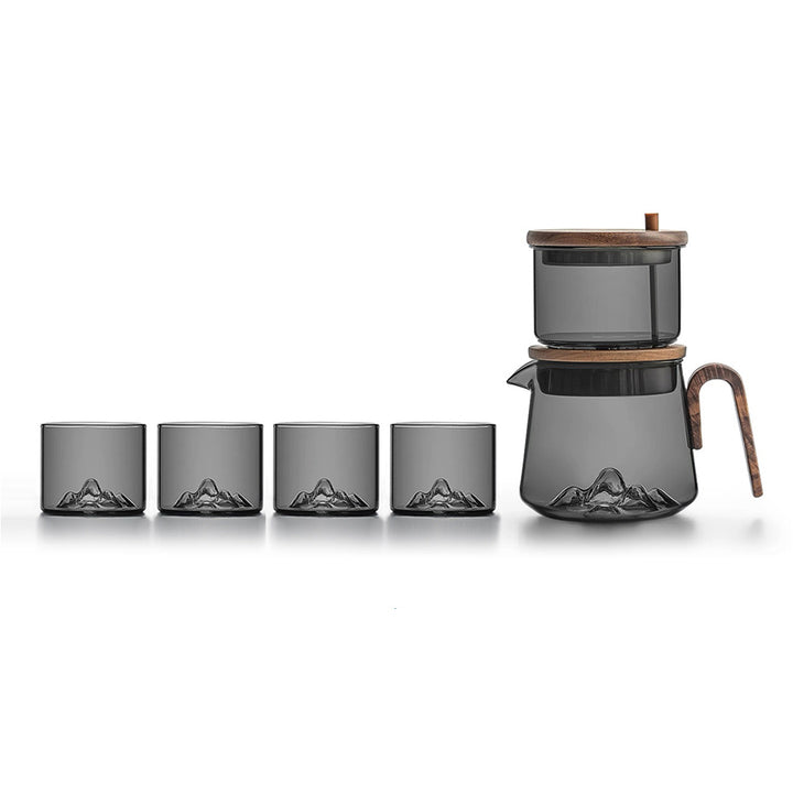 See the mountain - Magic teapot set