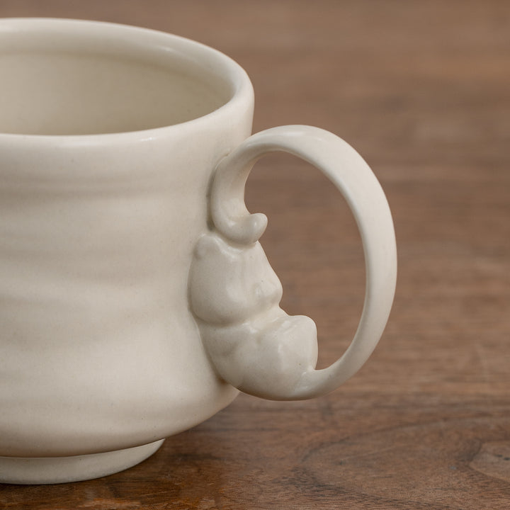 Cats Talk - Personalized cream cat latte mug