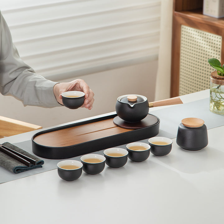 Simplify life - Personalized luxury tea set for office