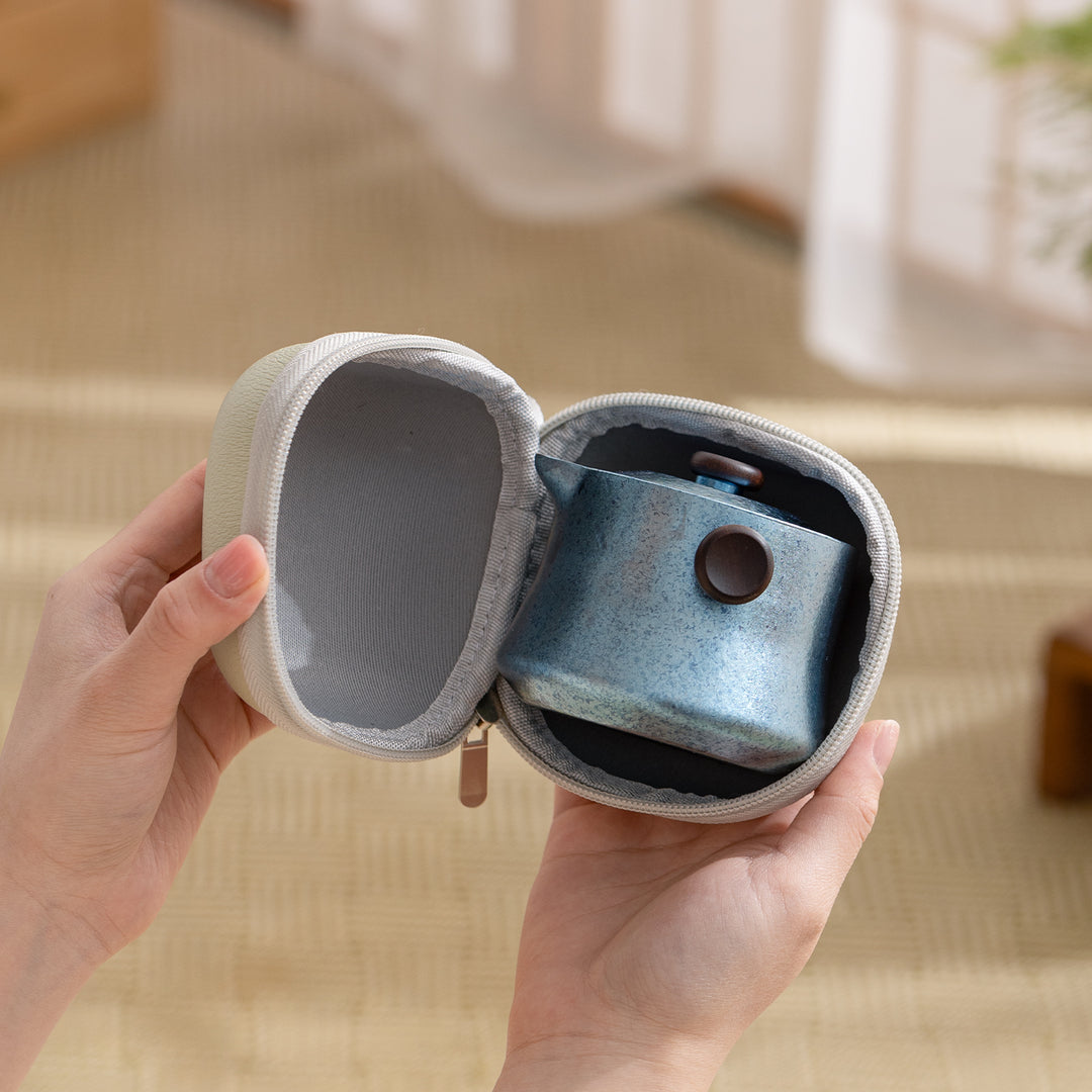 Lucid Star  - Personalized Titanium travel tea set for two - Teaware Space