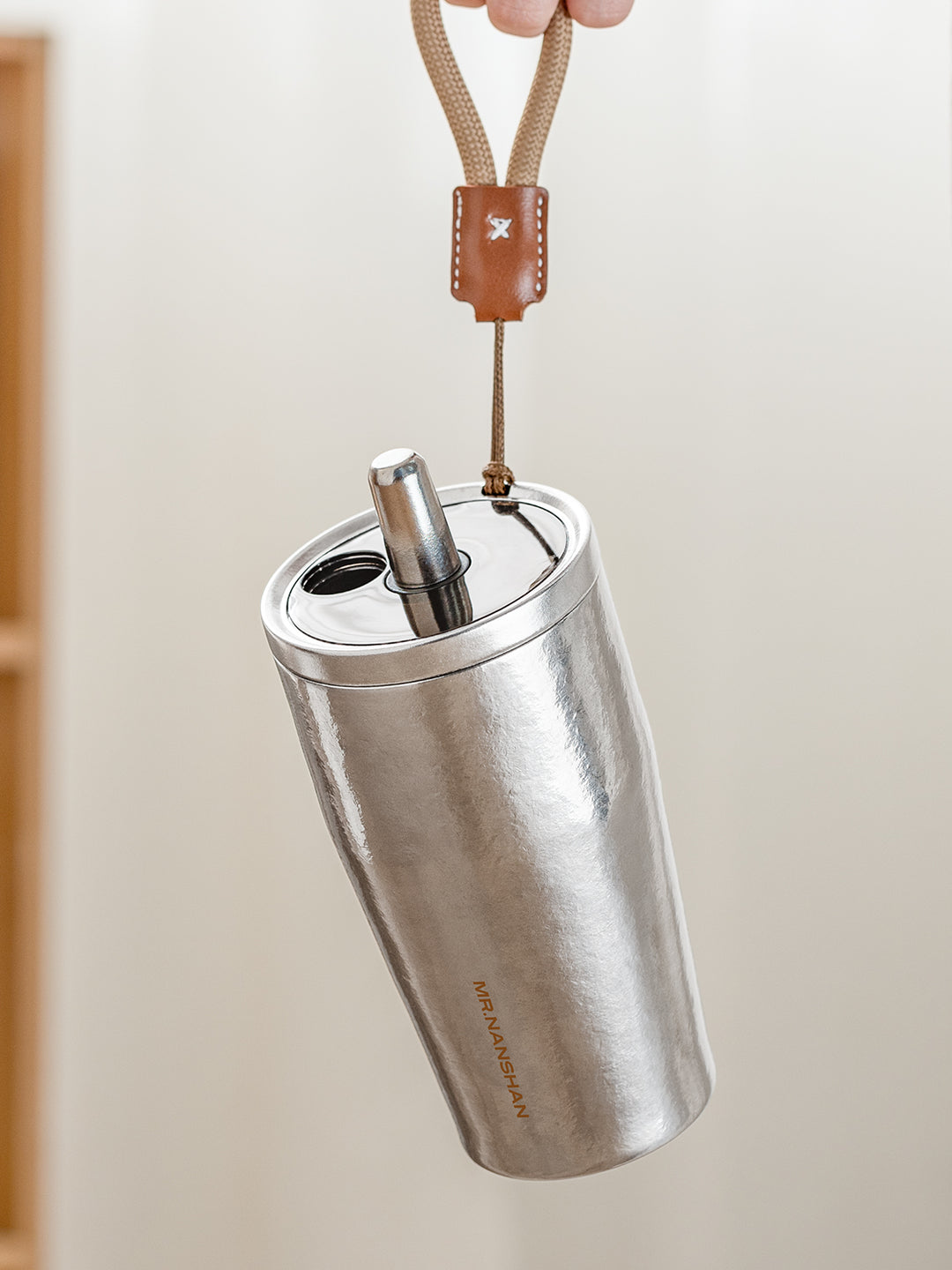 Wildview - 15 oz Titanium water bottle with straw