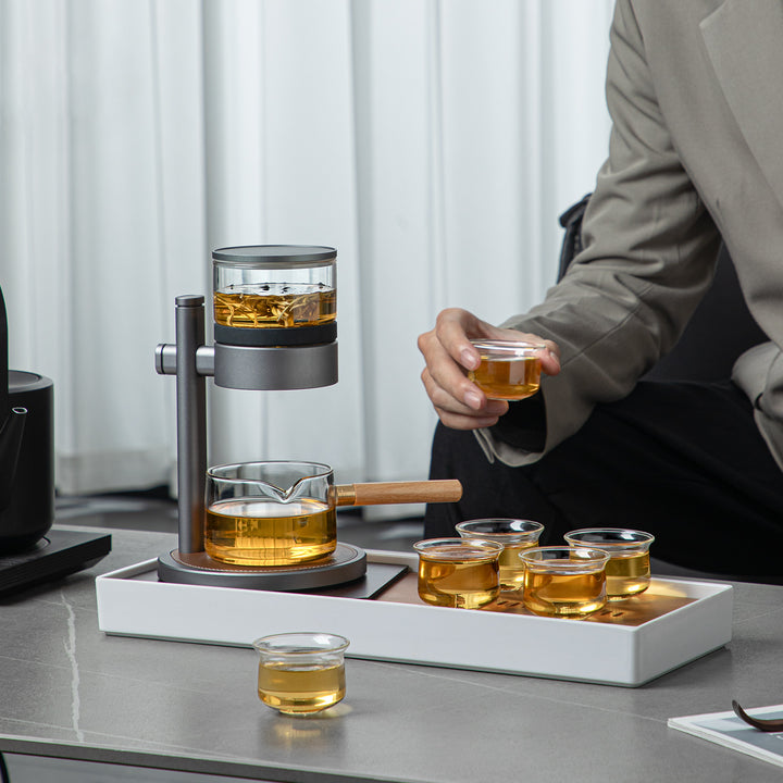 Infinity - Modern Semi-automatic tea and drip coffee set