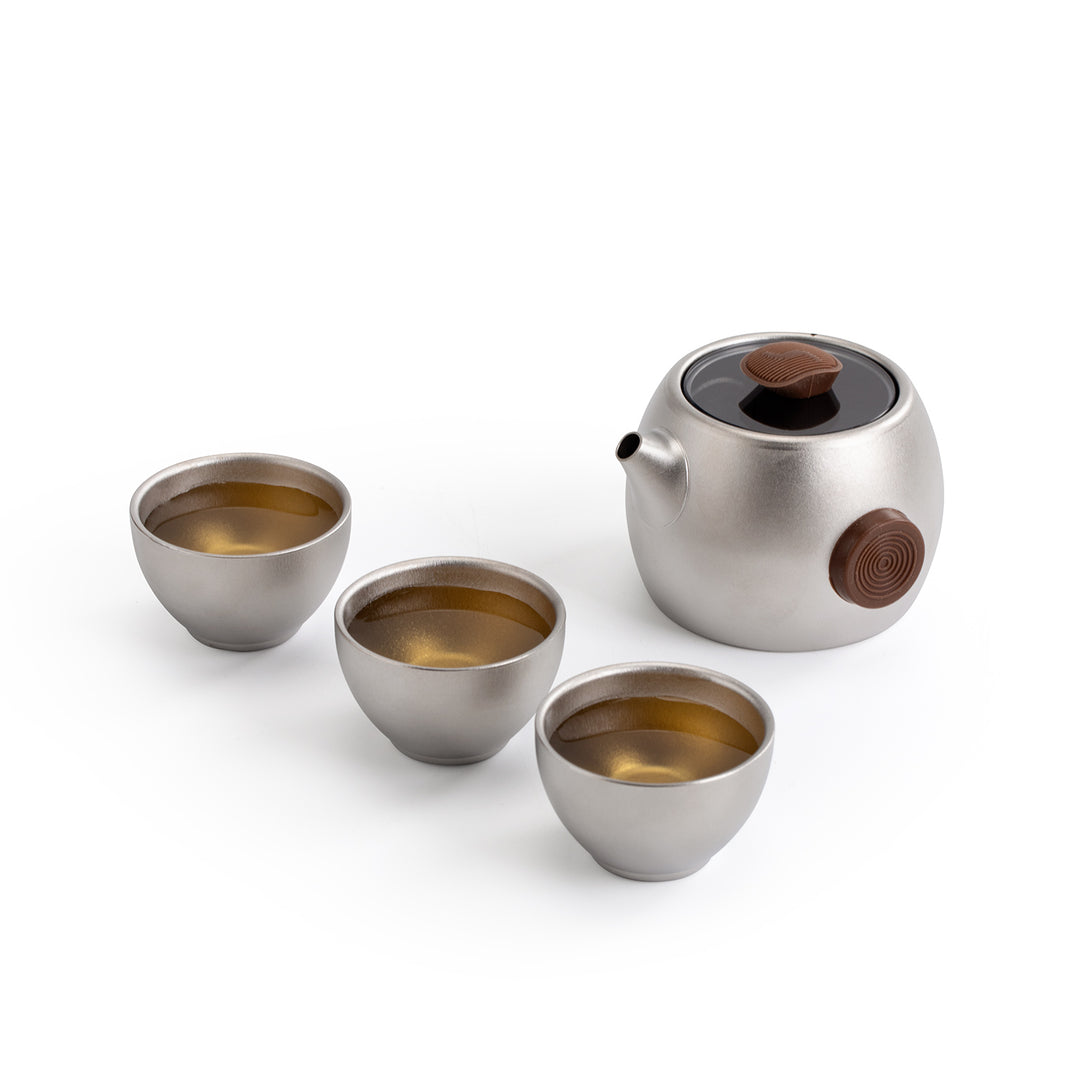 Peace and Calm  - Titanium travel tea set for camping