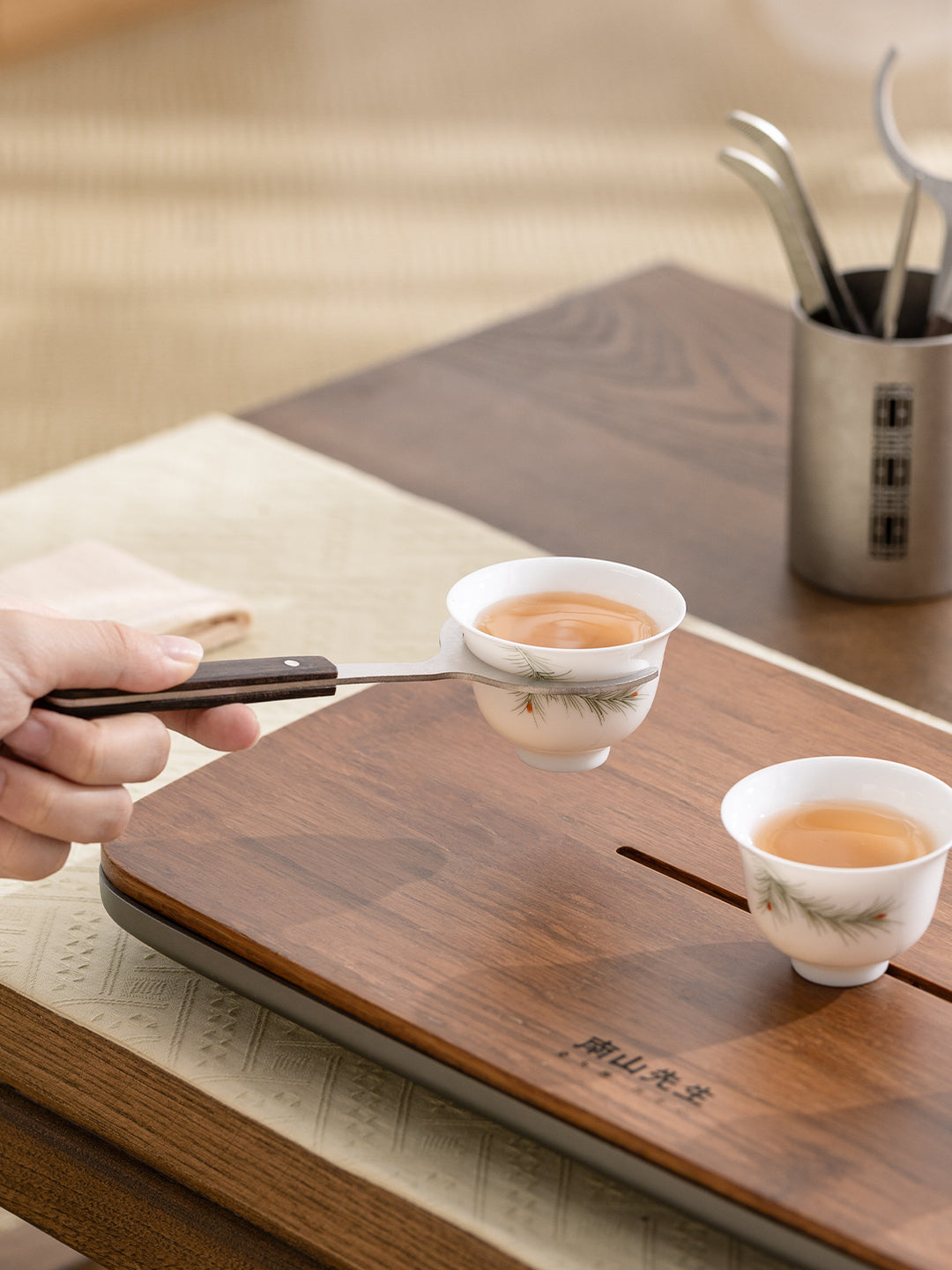 Simplicity | Titanium gongfu tea tool set for tea ceremony