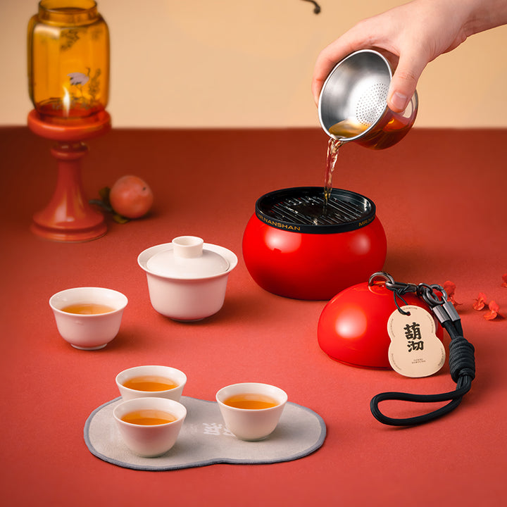 Gourd Box - Mini travel Gaiwan set for backpacking