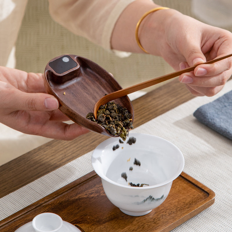 Balance - Digital wooden tea/coffee scale - Teaware Space