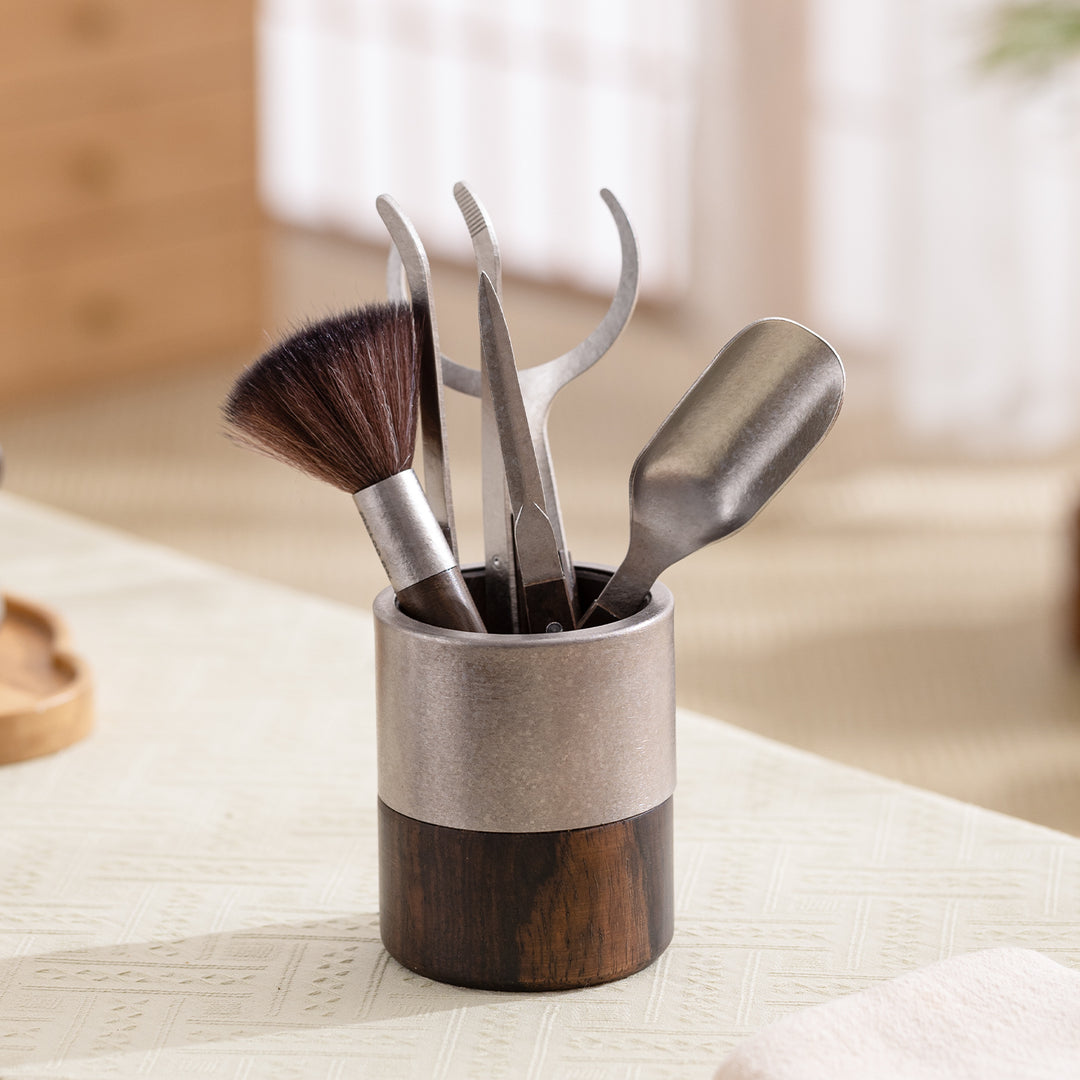 Simplicity | Titanium gongfu tea tool set for tea ceremony