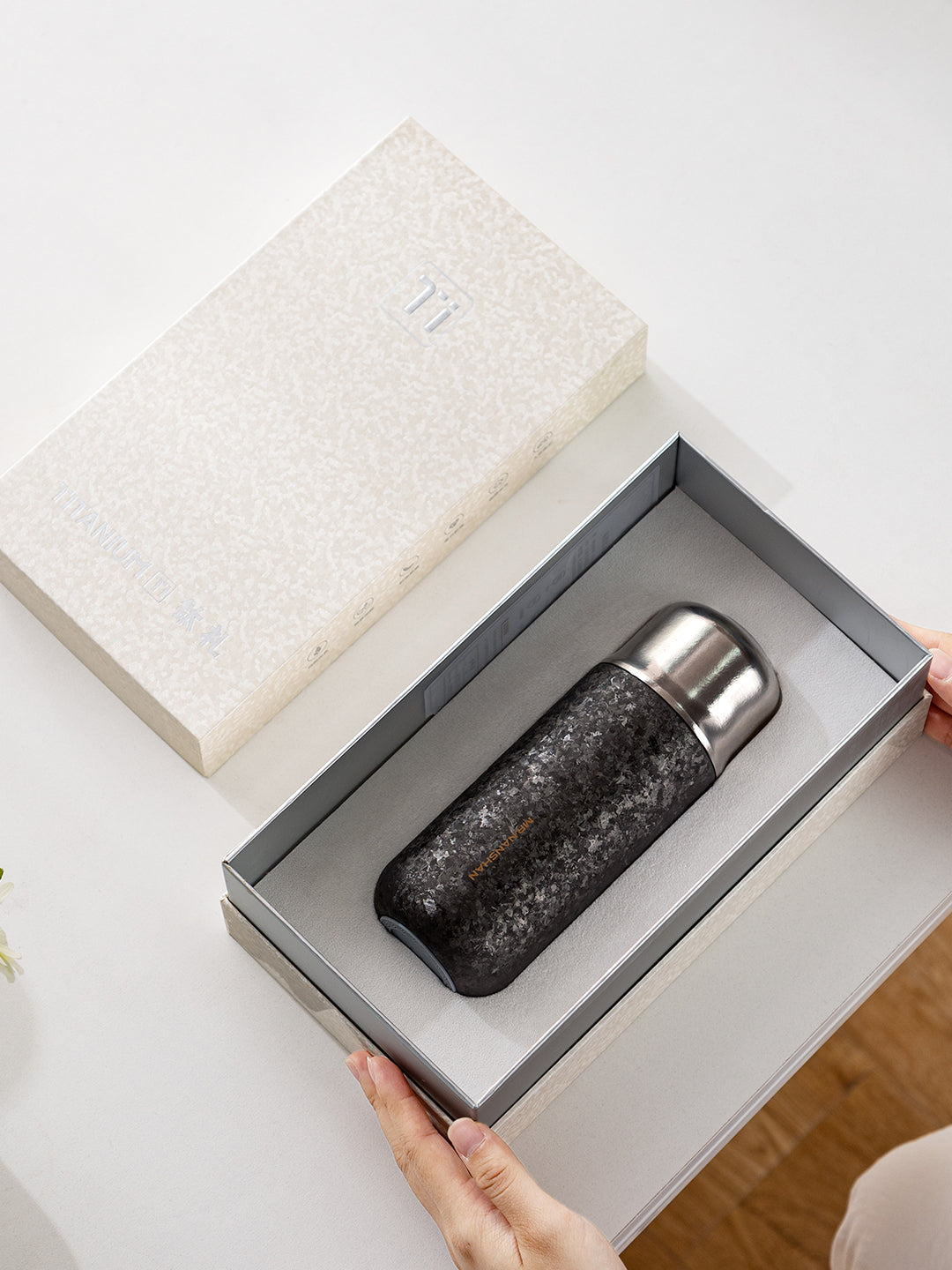 Gobelet de voyage personnalisé de 20 oz avec poignée