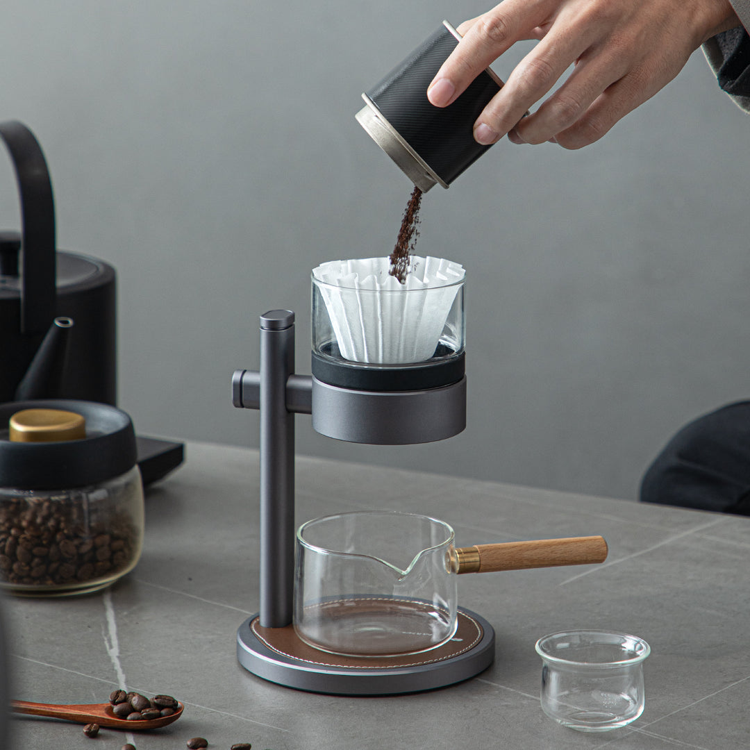 Infinity - Modern Semi-automatic tea and drip coffee set