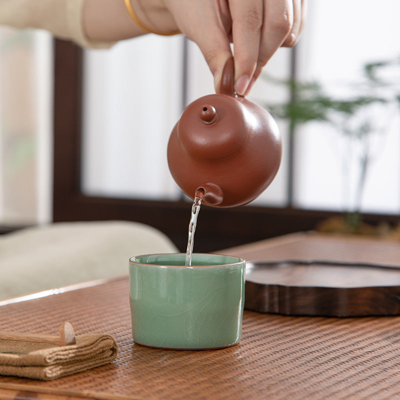 Five Famous Kilns | Handmade tea cups set for gift - Teaware Space