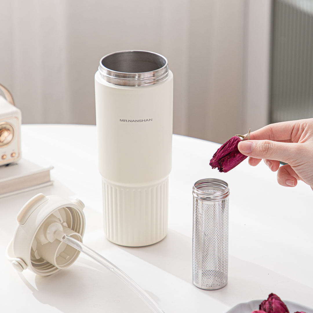 Fair sky - Personalized Quencher Flowstate Tumbler with infuser