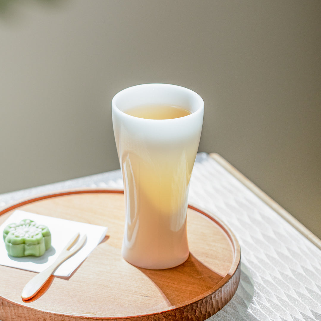 Alkiad - White ceramic party cups
