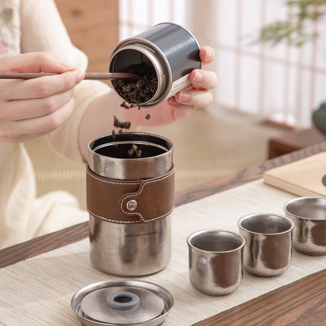 Tranquil  - Unique Titanium tea set for hiking