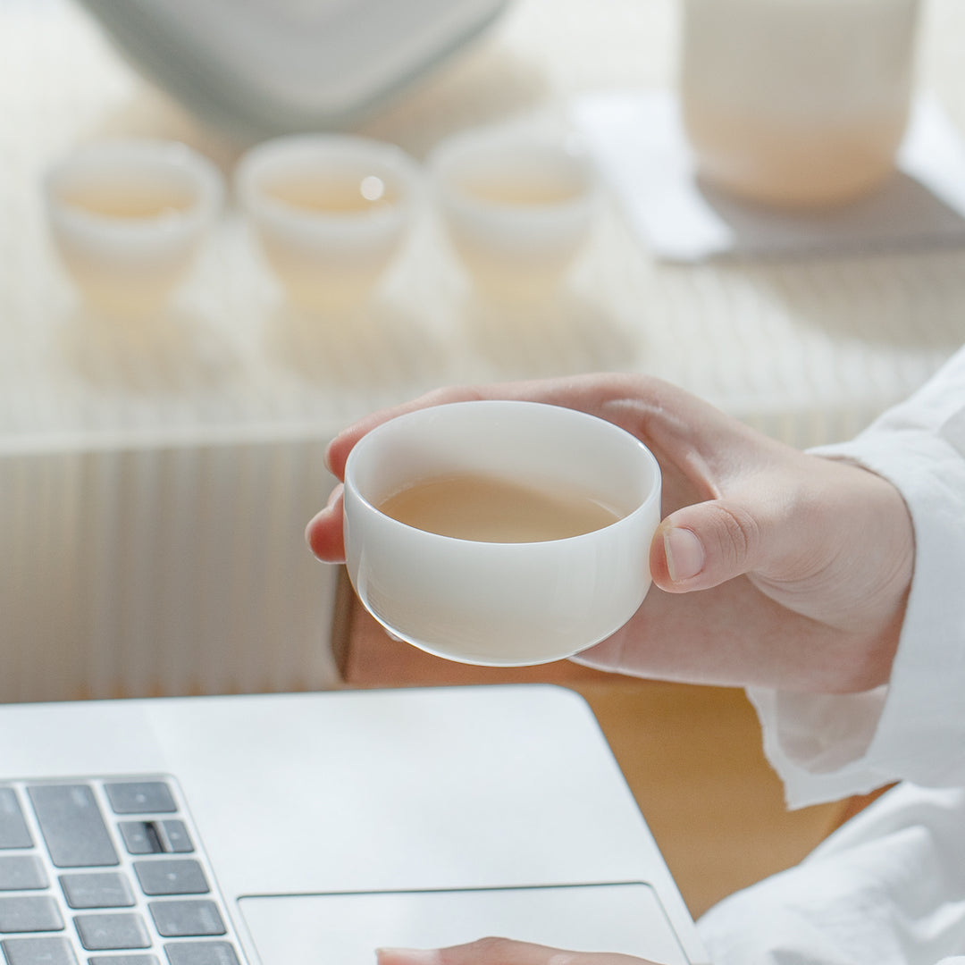 Alkiad  - Minimal travel tea set for couple