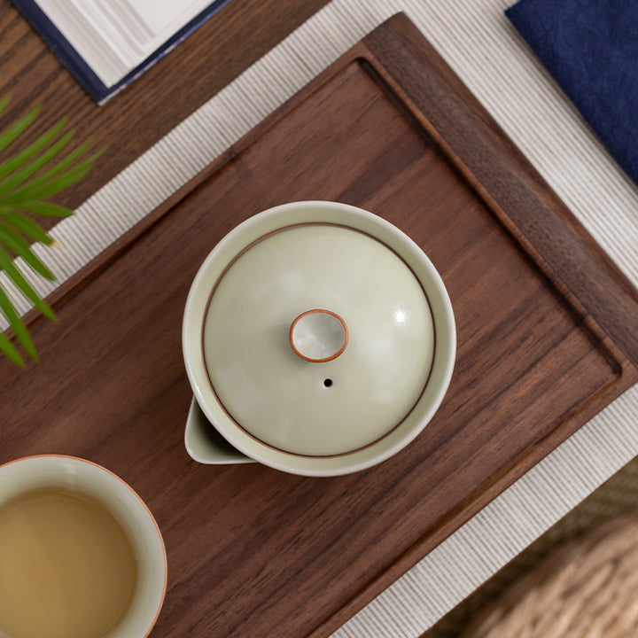 Floating Mist - Handmade Ruyao tea pot - Teaware Space