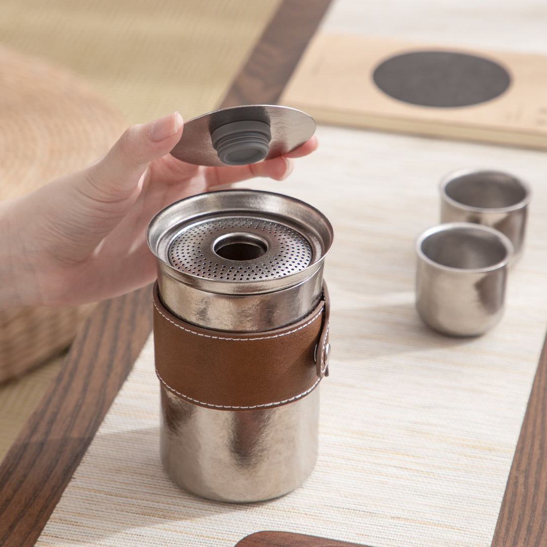 Tranquil  - Unique Titanium tea set for hiking