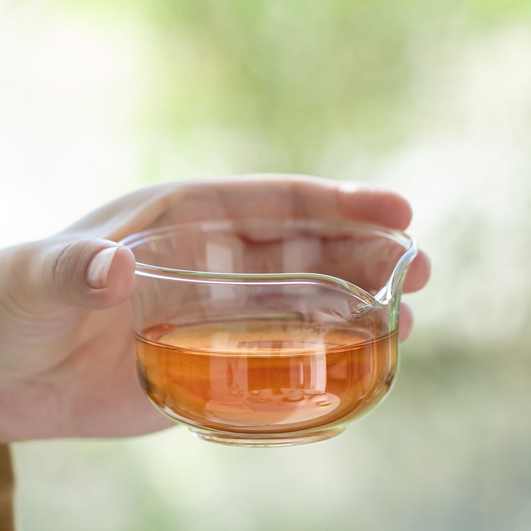 Gourd Box - Pink all in one travel gaiwan tea set
