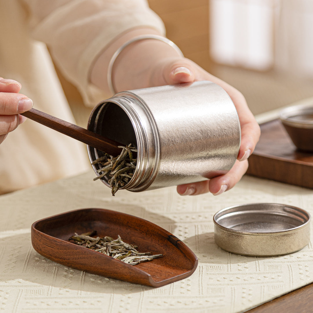 Simple Cloud - Titanium handmade tea container 275ml