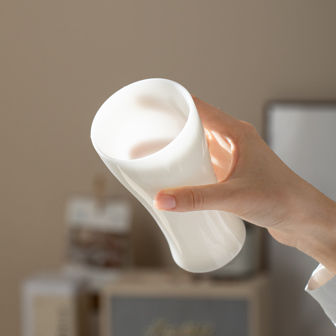 Alkiad - White ceramic party cups