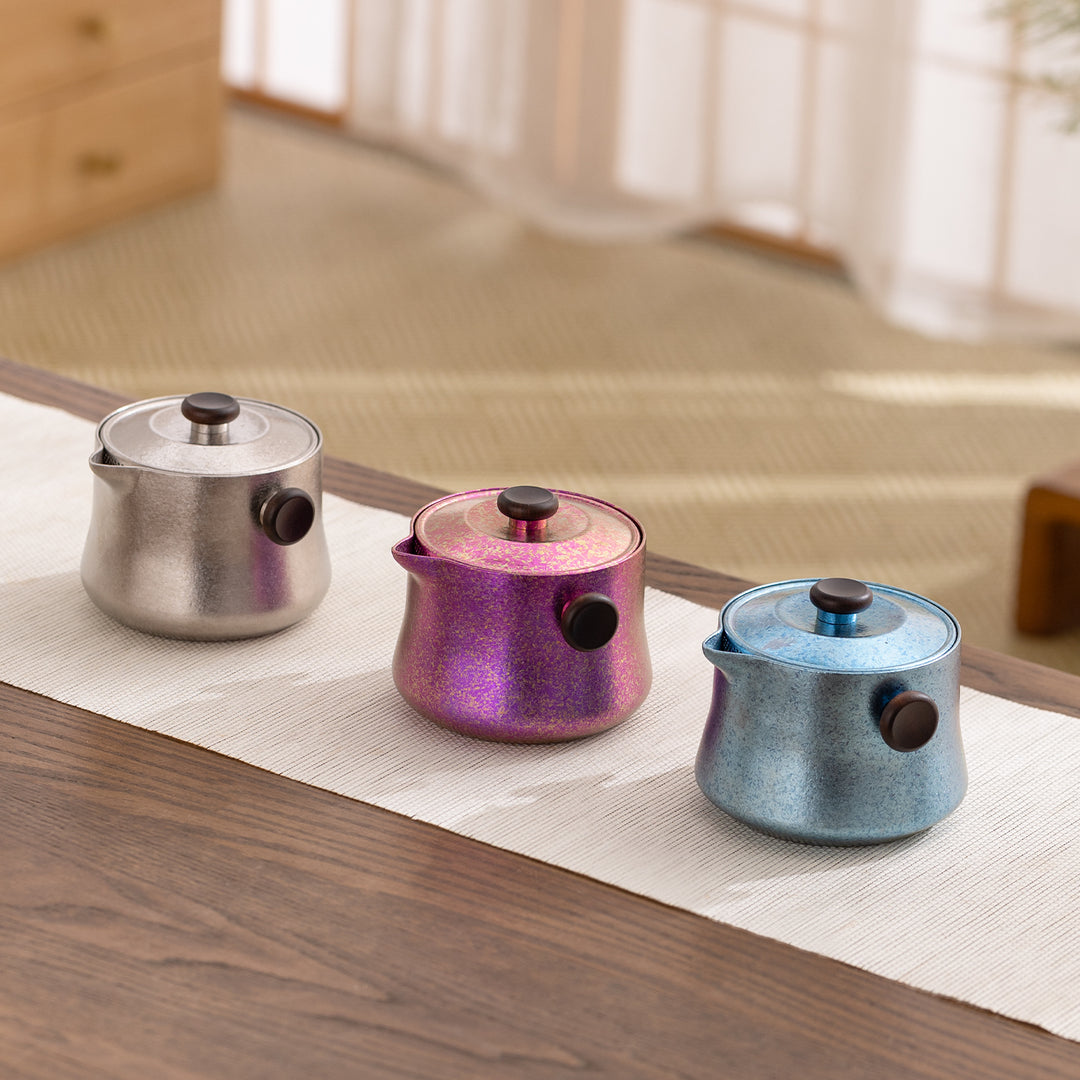 Lucid Star  - Personalized Titanium travel tea set for two - Teaware Space