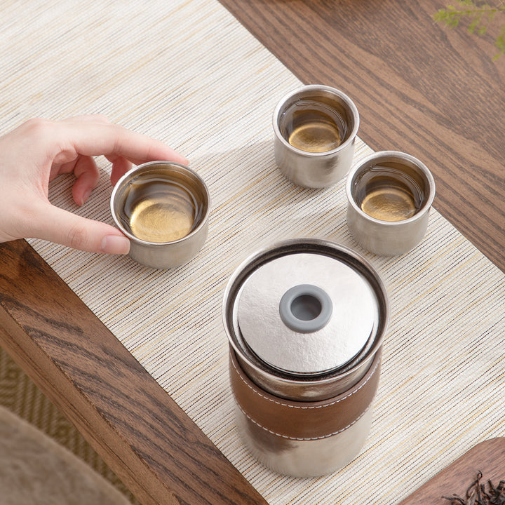 Tranquil  - Unique Titanium tea set for hiking
