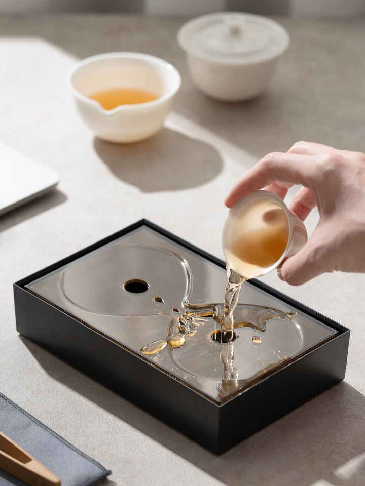Returning Clouds - Smart Design Gaiwan Tea Set with Convertible Tray