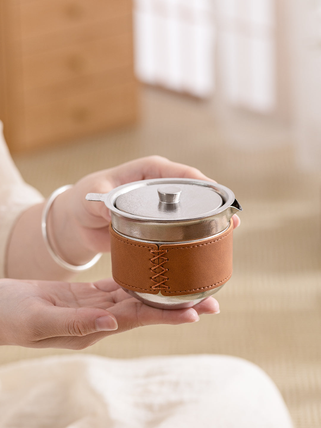 The Explorer  - Titanium tea set with case for hiking