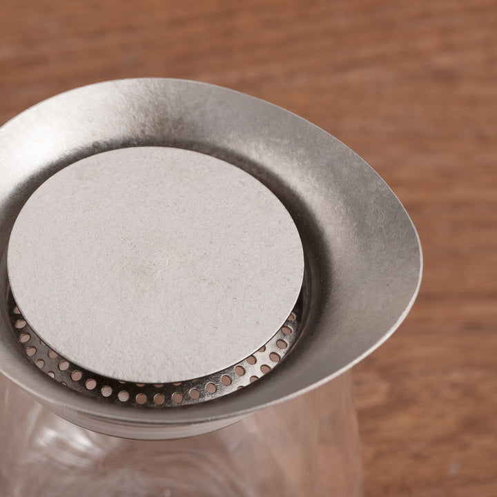 Mirror in the Soul - Titanium Glass travel tea set