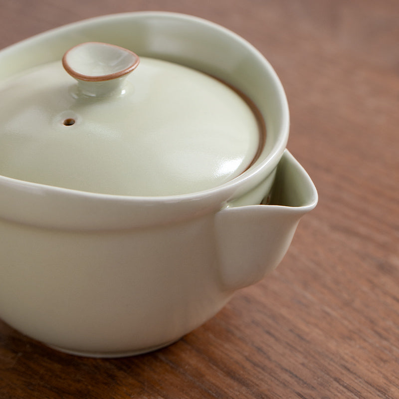 Floating Mist - Handmade Ruyao tea pot - Teaware Space