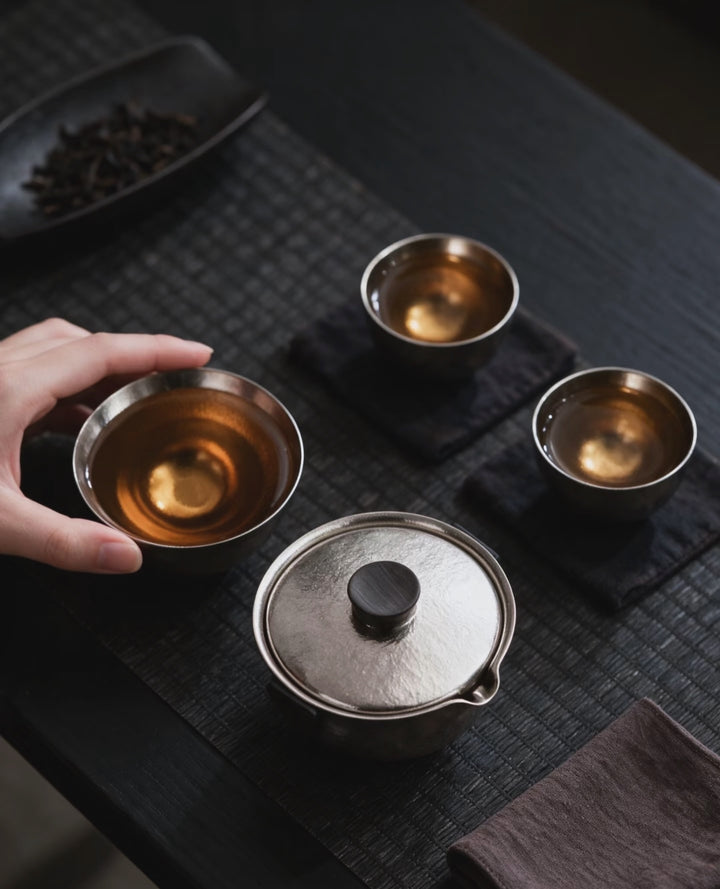 Serene  - Luxury Titanium travel tea set