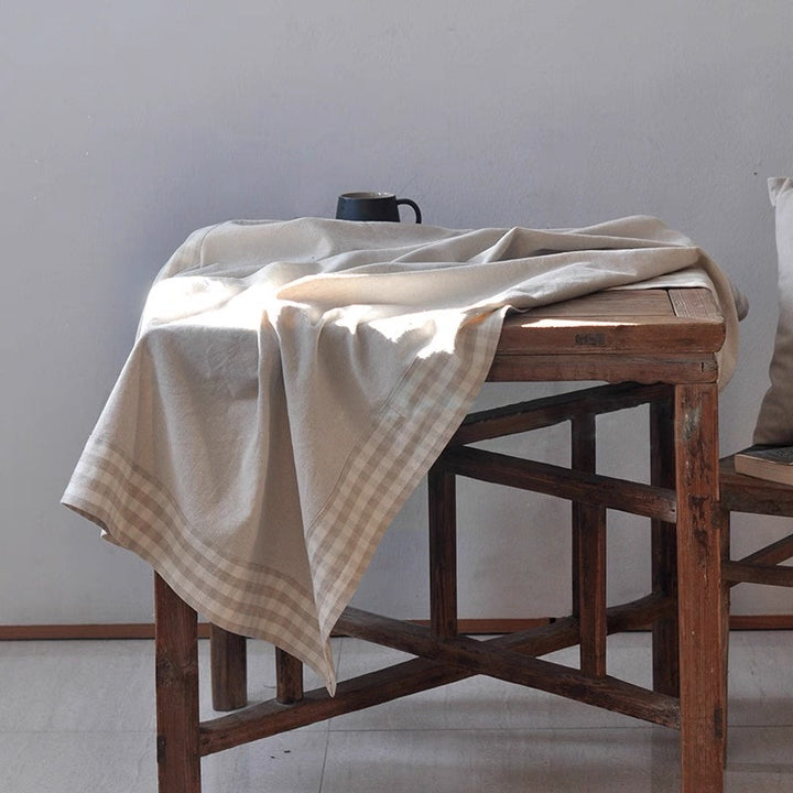 Boundary - French style Rustic natural cotton Tablecloth