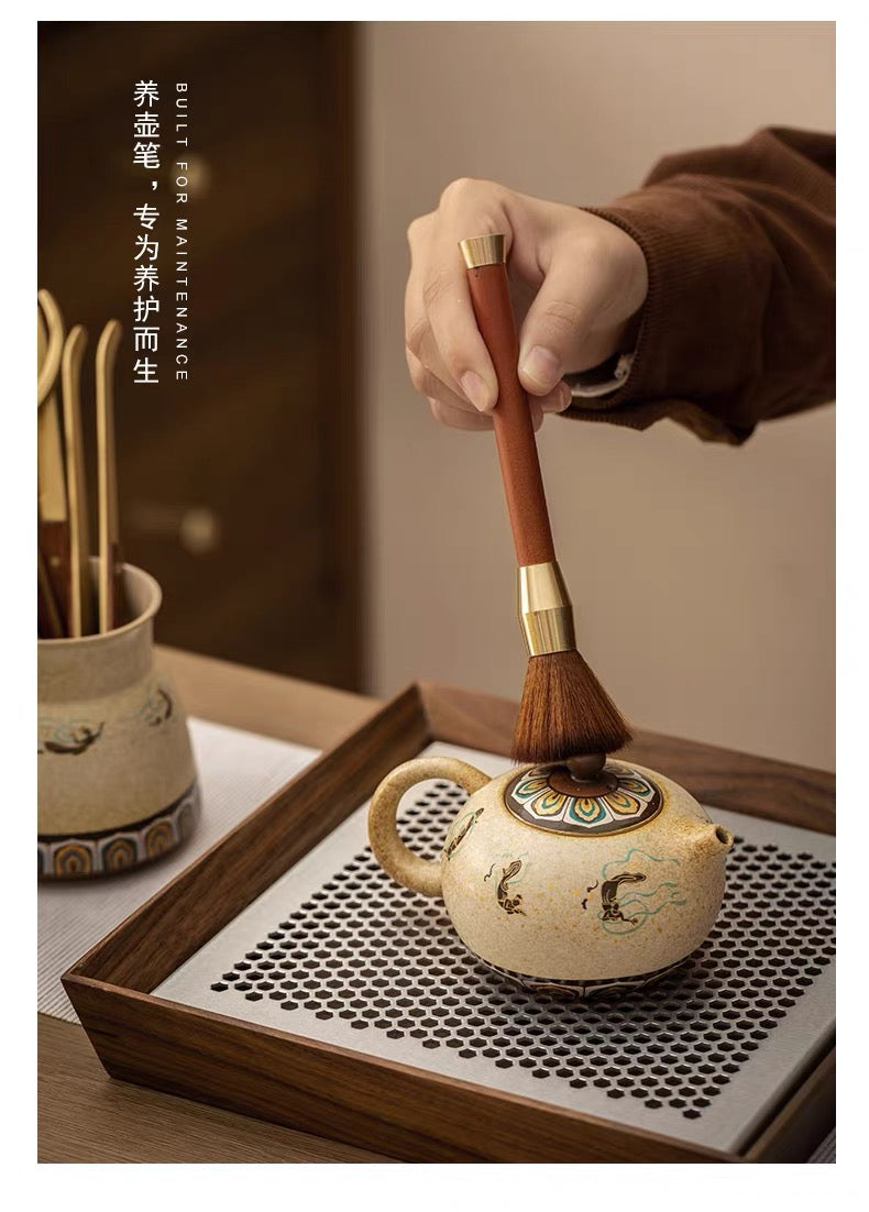 Flying Apsaras - Chinese Tea Ceremony Six Gentlemen Tea Tool Set