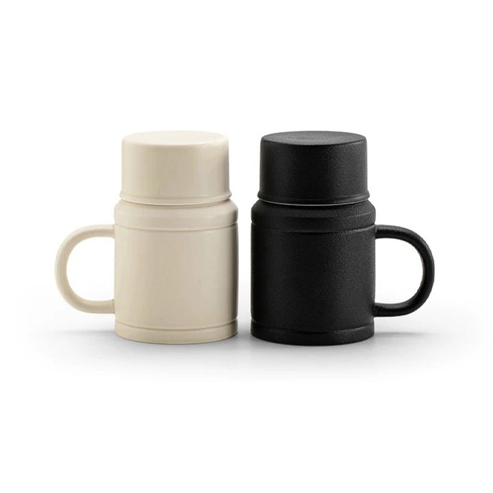 Mr and Mrs mug set | Tea mug with infuser | tea cup with lid