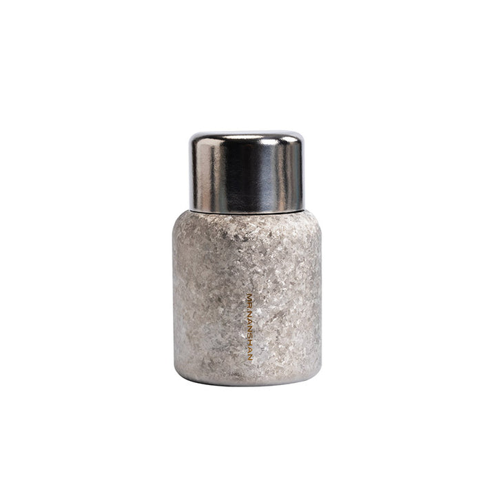 Catch the Time - Mini Blue/Silver Titanium Tea Thermos