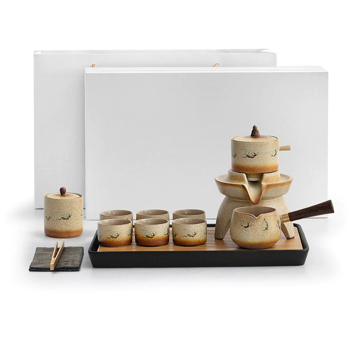 The Buddha -  Dunhuang flying apsaras Semi-automatic tea maker