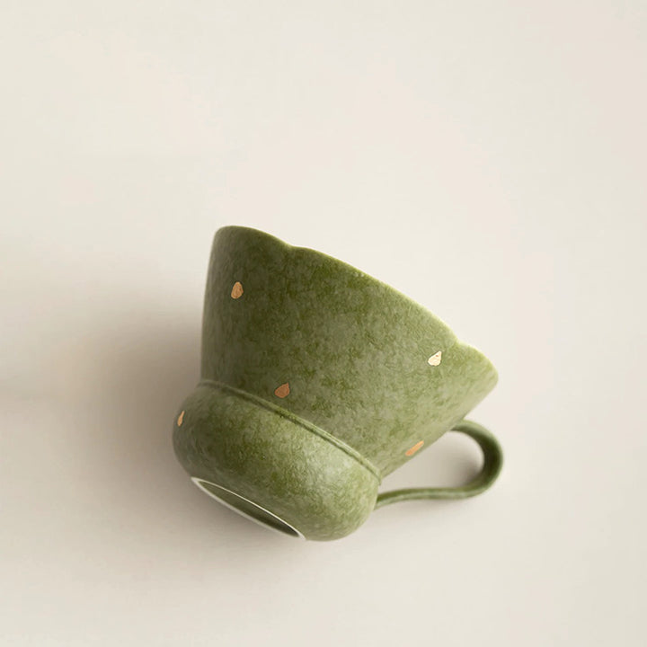 Partysu - Green boho espresso and tea cup