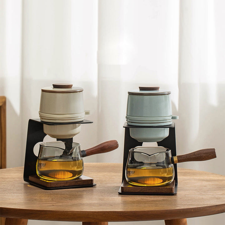 Strolling Clouds  - Semi-automatic glass and ruware tea and coffee maker